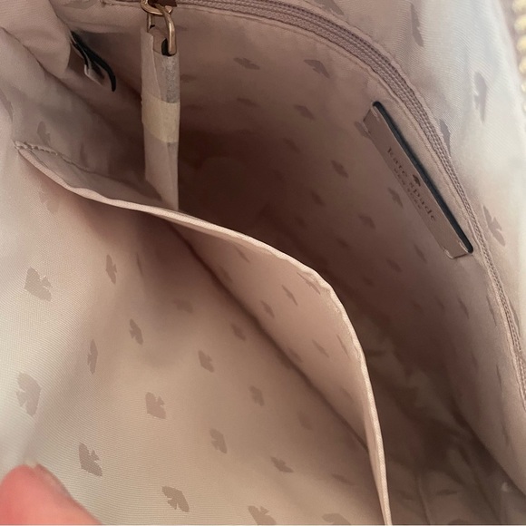 Kate Spade Sadie North Sourh Peony Blossom Saffiano Leather Crossbody Bag NWOT - Picture 8 of 11